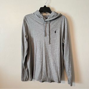 Polo Ralph Lauren Men's Jersey Hooded T-Shirt - Size M - Grey